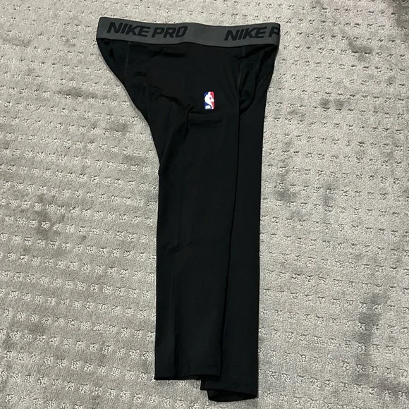 Nike Pro NBA Player Issued 3/4 Compression Tights Men’s Size Large